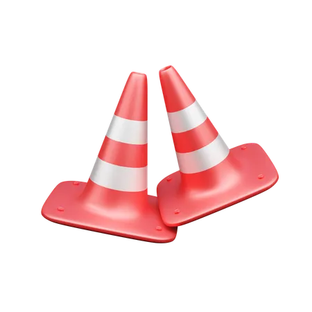 Traffic Barrier  3D Icon