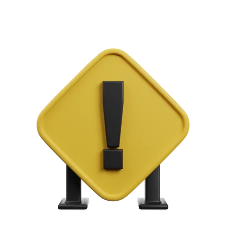 Traffic Barrier  3D Icon