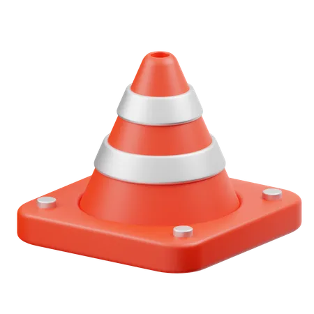 Traffic Cone  3D Icon