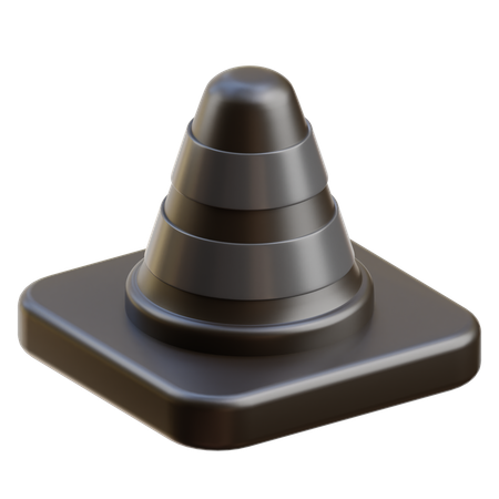 Traffic Cone  3D Icon