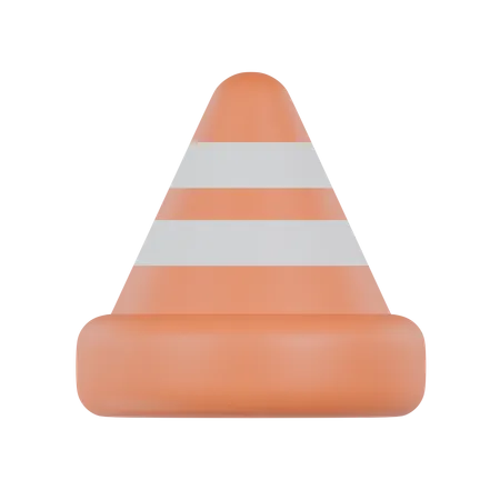 Traffic Cone  3D Icon