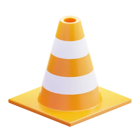 Traffic Cone  3D Icon