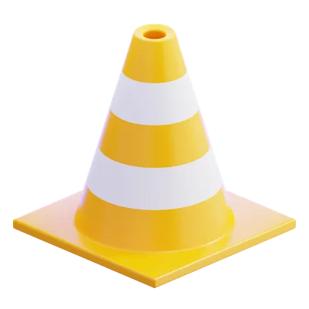 Traffic Cone  3D Icon