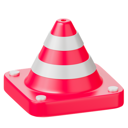 Traffic Cone  3D Icon