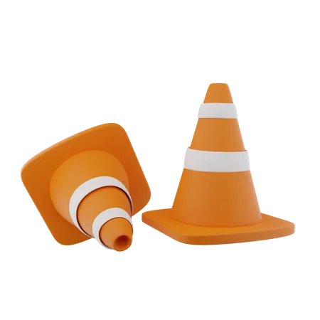 Traffic Cone  3D Icon