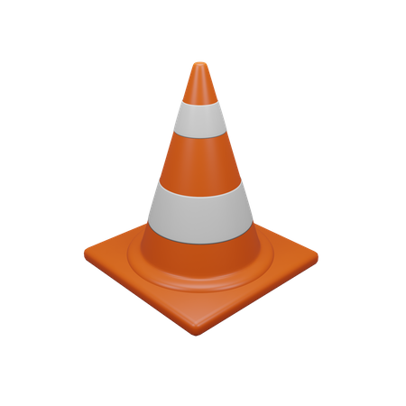 Traffic Cone  3D Icon