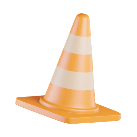 Traffic Cone  3D Icon