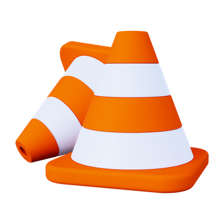 Traffic Cone  3D Icon