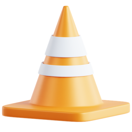 Traffic Cone  3D Icon