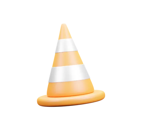 Traffic Cone  3D Icon