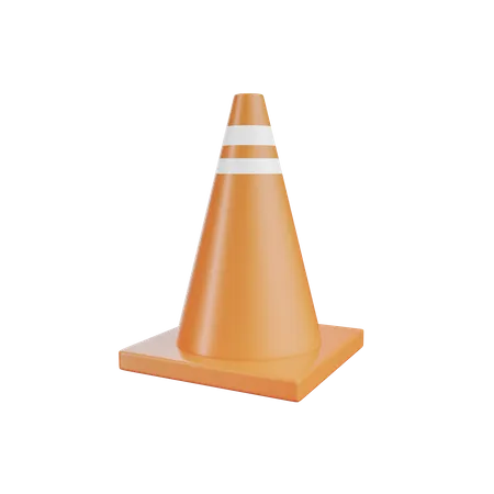 Traffic Cone  3D Icon