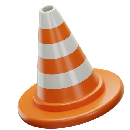 Traffic Cone  3D Icon