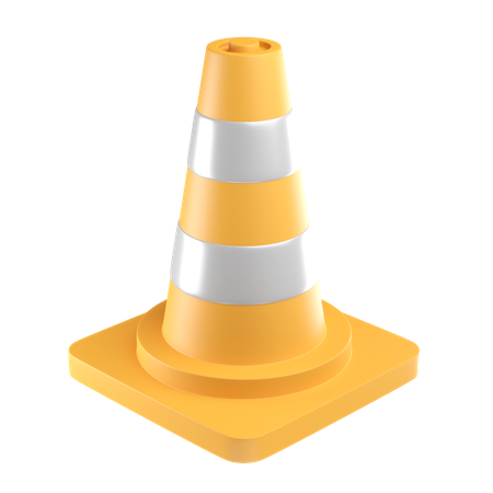 Traffic Cone  3D Icon