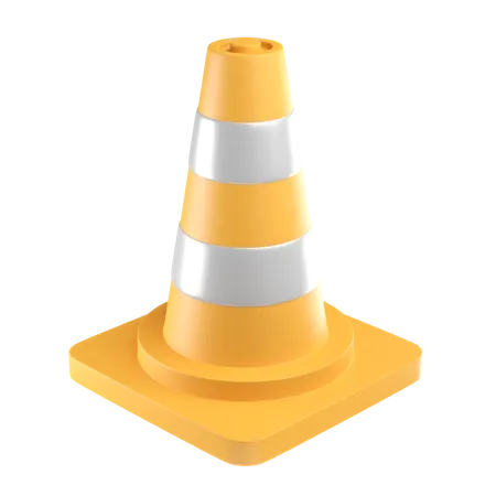 Traffic Cone  3D Icon