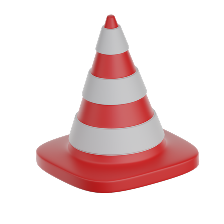 Traffic Cone  3D Icon
