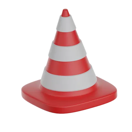 Traffic Cone  3D Icon
