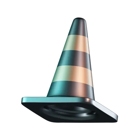 Traffic Cone  3D Icon