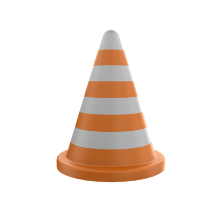 Traffic Cone  3D Icon