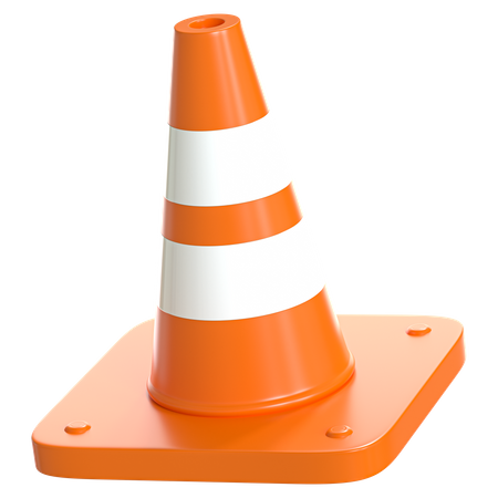 Traffic Cone  3D Icon