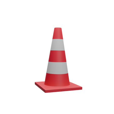 Traffic Cone  3D Icon