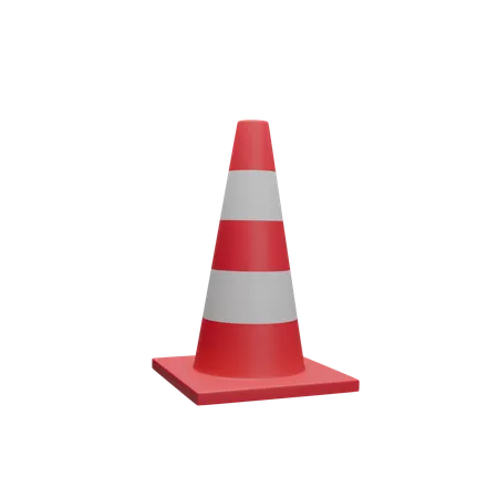 Traffic Cone  3D Icon