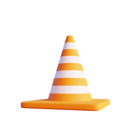 Traffic Cone  3D Icon