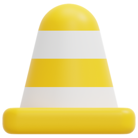 Traffic Cone  3D Icon