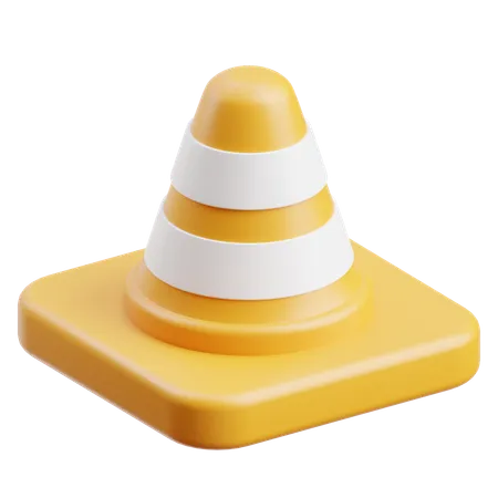 Traffic Cone  3D Icon