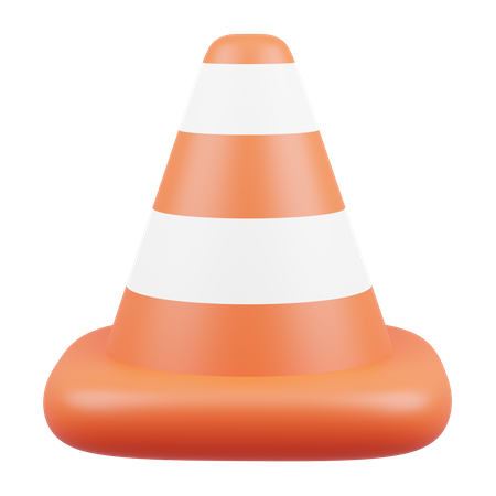 Traffic Cone  3D Icon