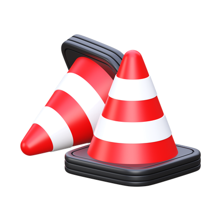 Traffic Cone  3D Icon