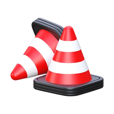 Traffic Cone  3D Icon