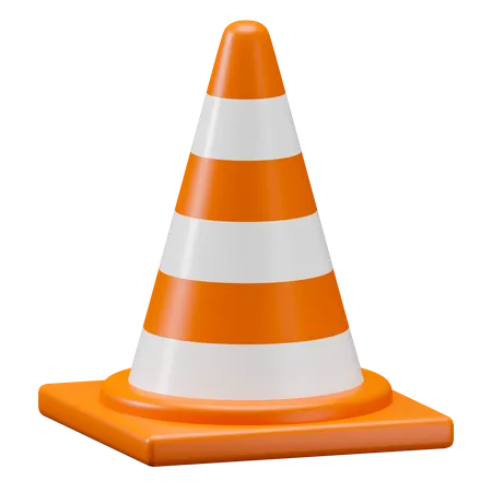 Traffic Cone  3D Icon