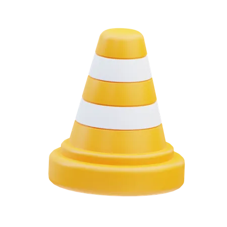 Traffic Cone  3D Icon