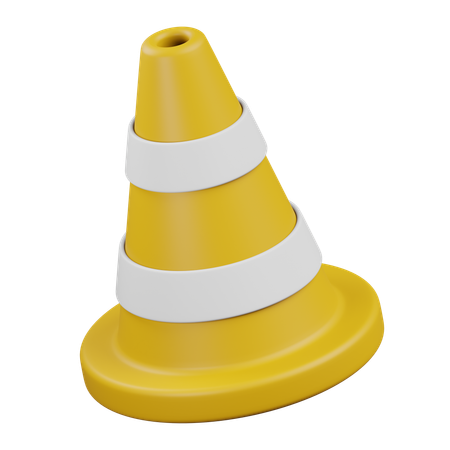 Traffic Cone  3D Icon