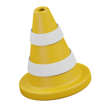 Traffic Cone  3D Icon