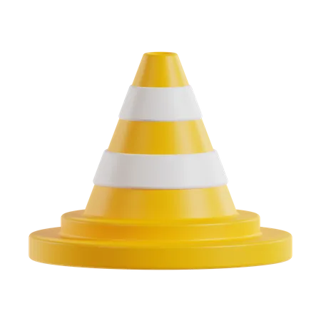 Traffic Cone  3D Icon