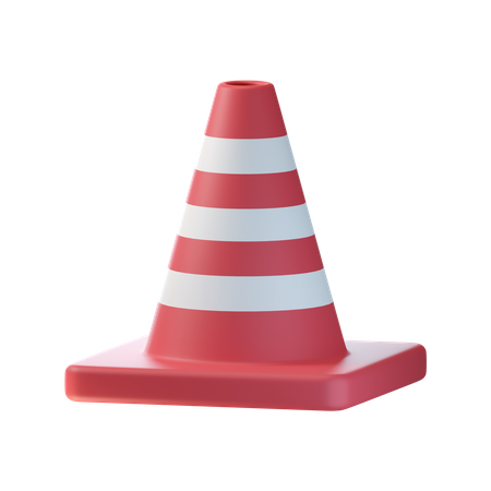 Traffic Cone  3D Icon