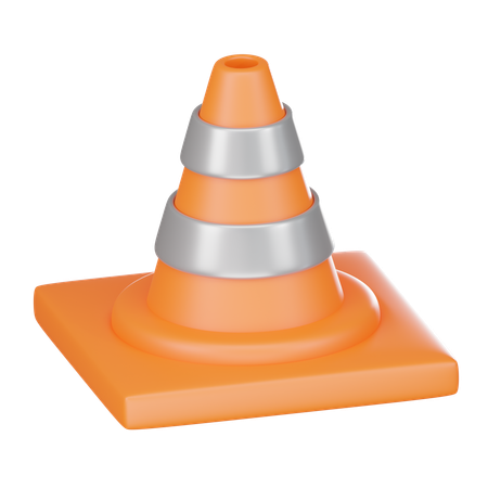 Traffic Cone  3D Icon