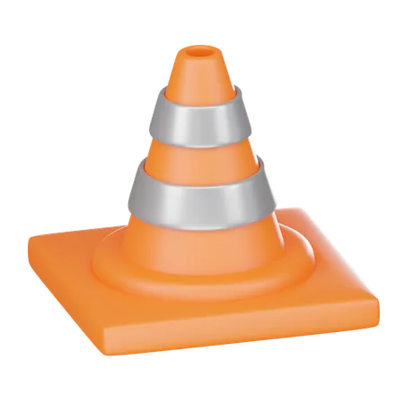 Traffic Cone  3D Icon