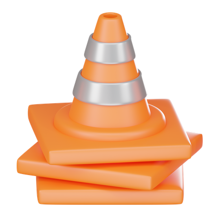 Traffic Cone  3D Icon