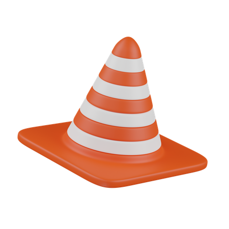 Traffic Cone  3D Icon