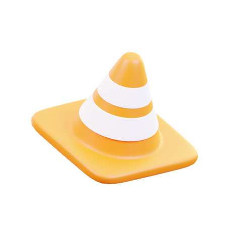 Traffic Cone  3D Icon