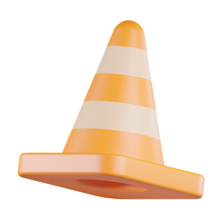 Traffic Cone  3D Icon