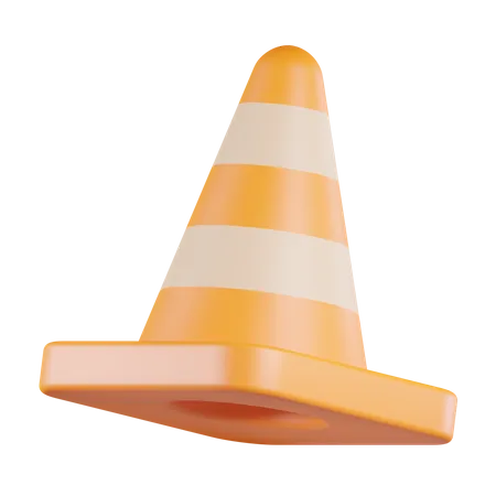 Traffic Cone  3D Icon