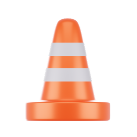 Traffic Cone  3D Icon