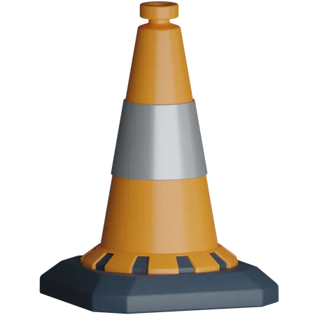 Traffic Cone  3D Icon