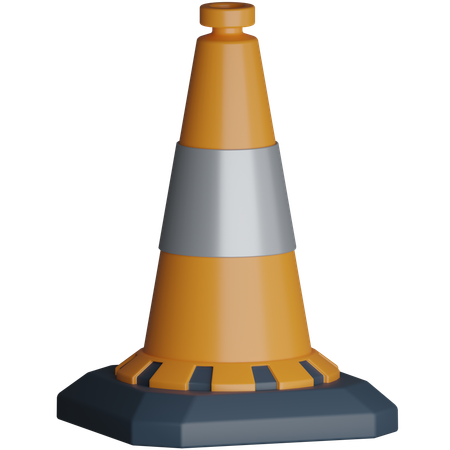 Traffic Cone  3D Icon