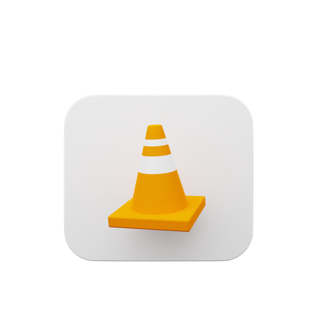 Traffic cone  3D Icon