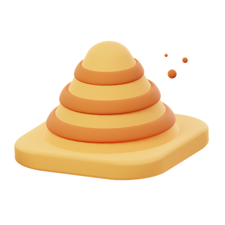 Traffic Cone  3D Icon