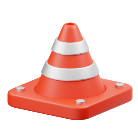 Traffic Cone  3D Icon